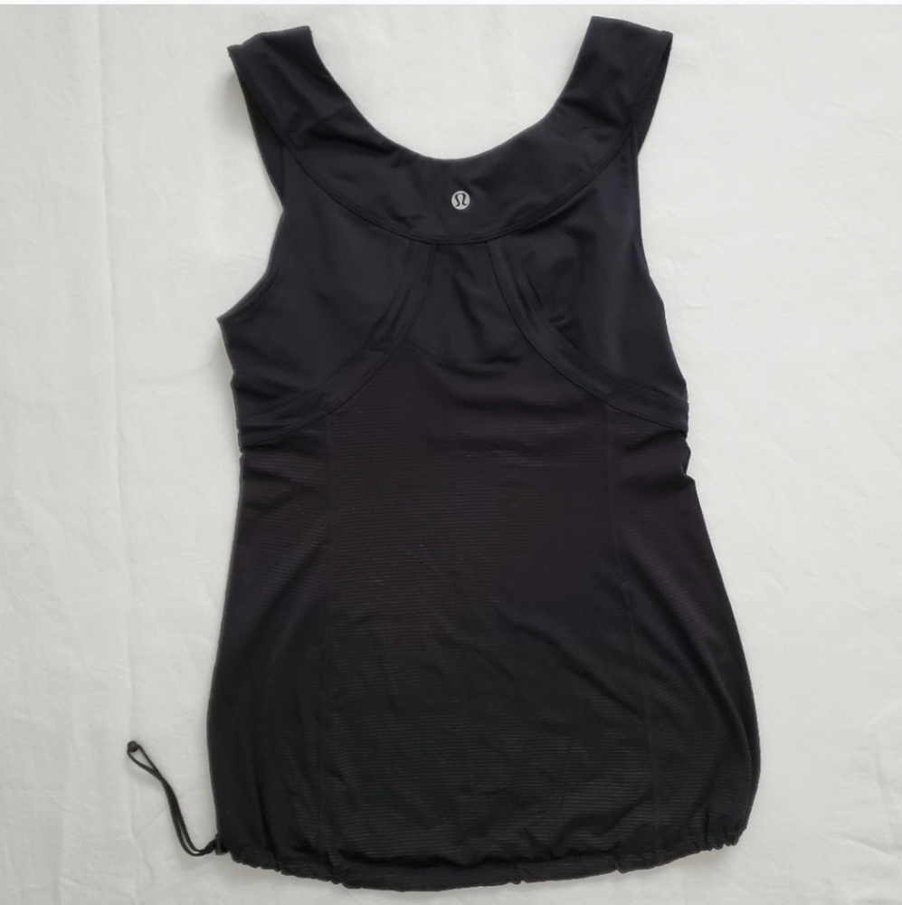 Lululemon Black Tank - Picture 1 of 8